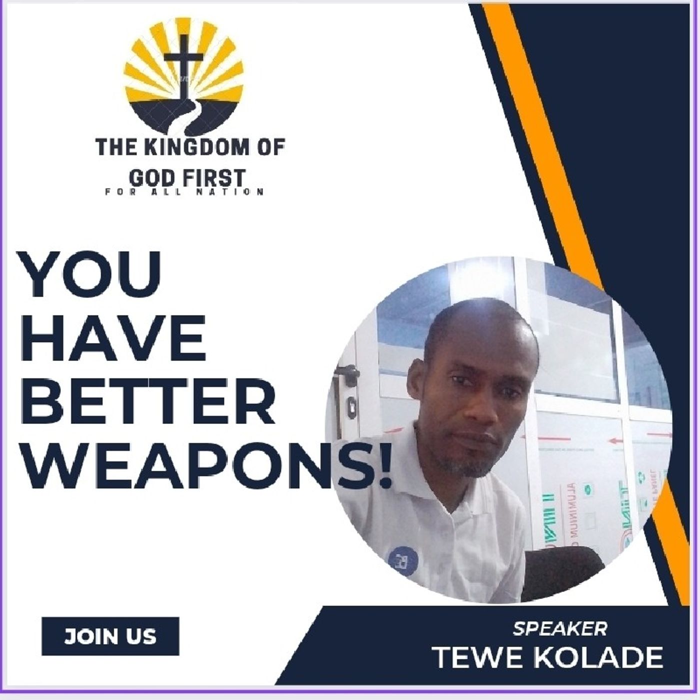 YOU HAVE BETTER WEAPONS!
