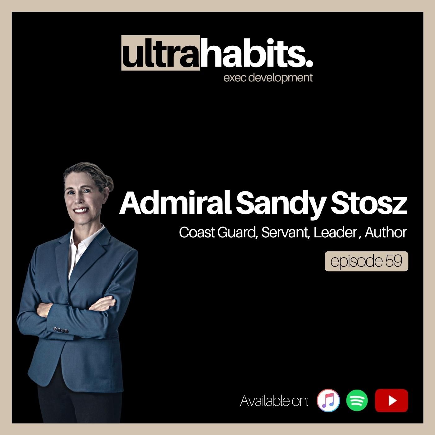 Leading in unchartered waters - Sandy Stosz | EP59