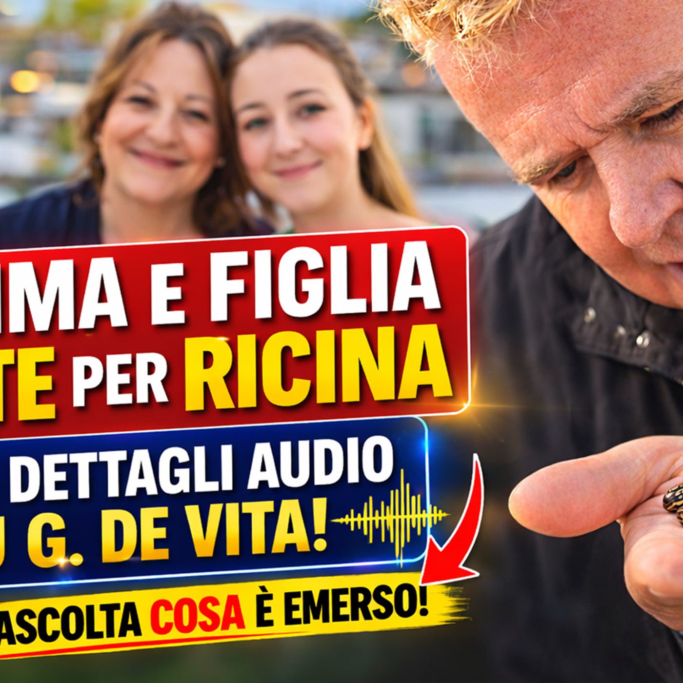 Morte per Ricina: l’audio choc svela nuovi dettagli su Gianni Di Vita!