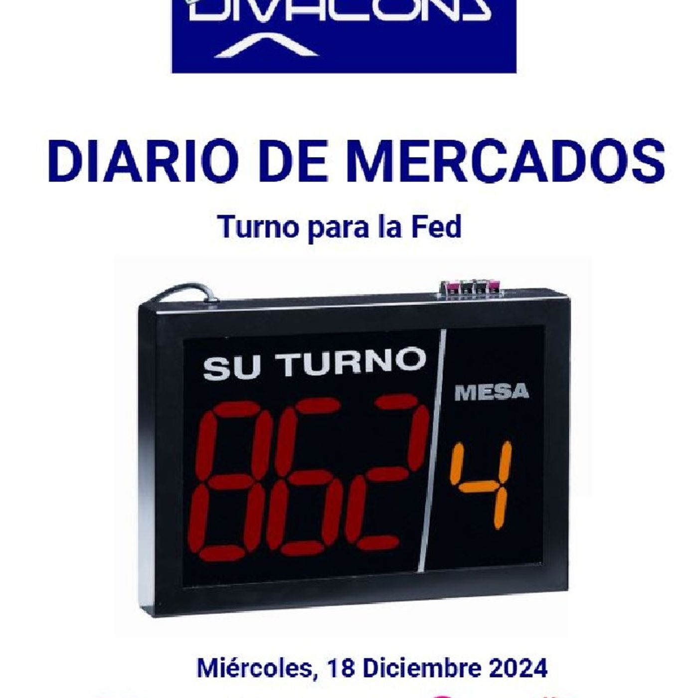 PODCAST en abierto DIARIO DE MERCADOS Miércoles 18 Dic 2024 episode artwork