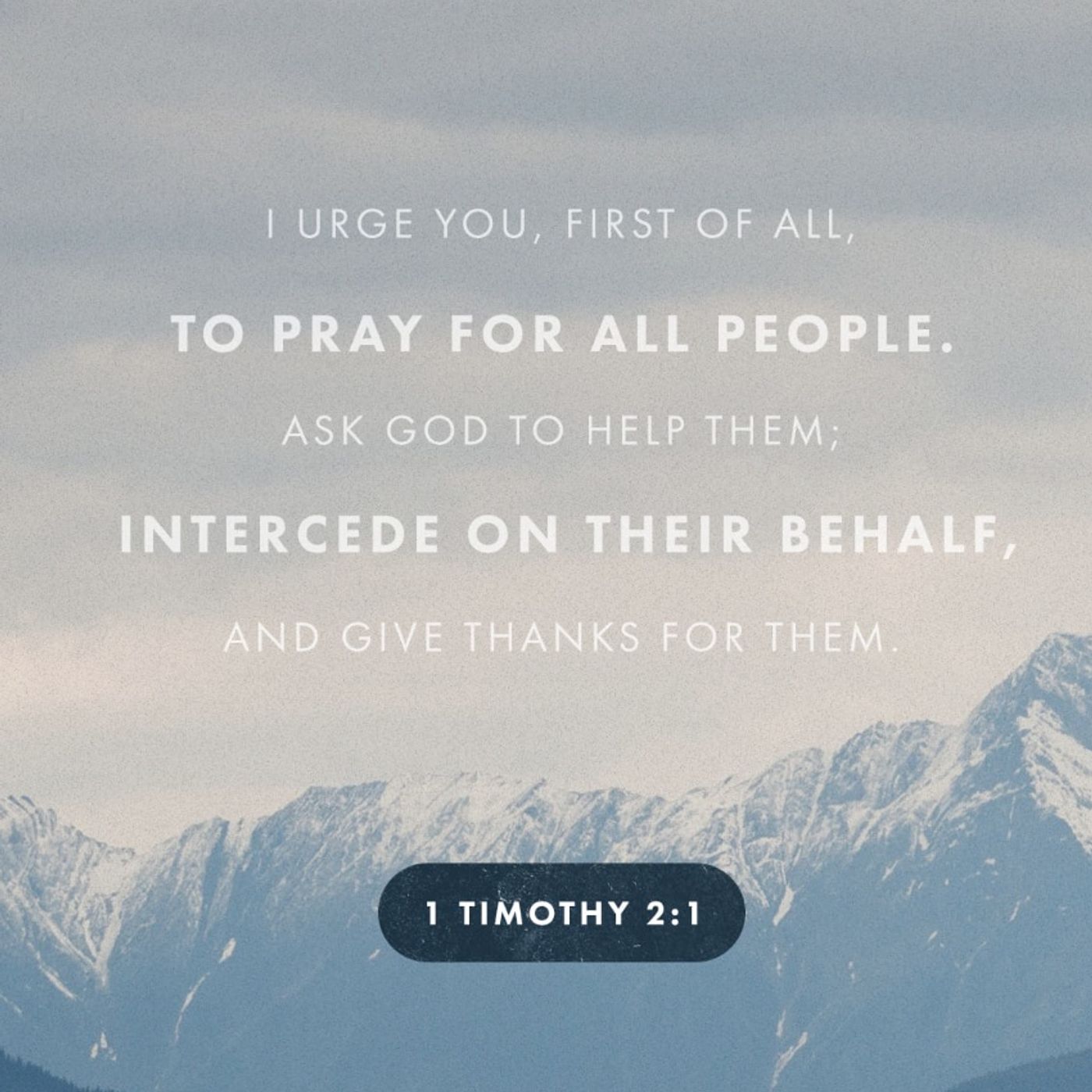 1 Timothy chapter 2 / September 9th / 2024