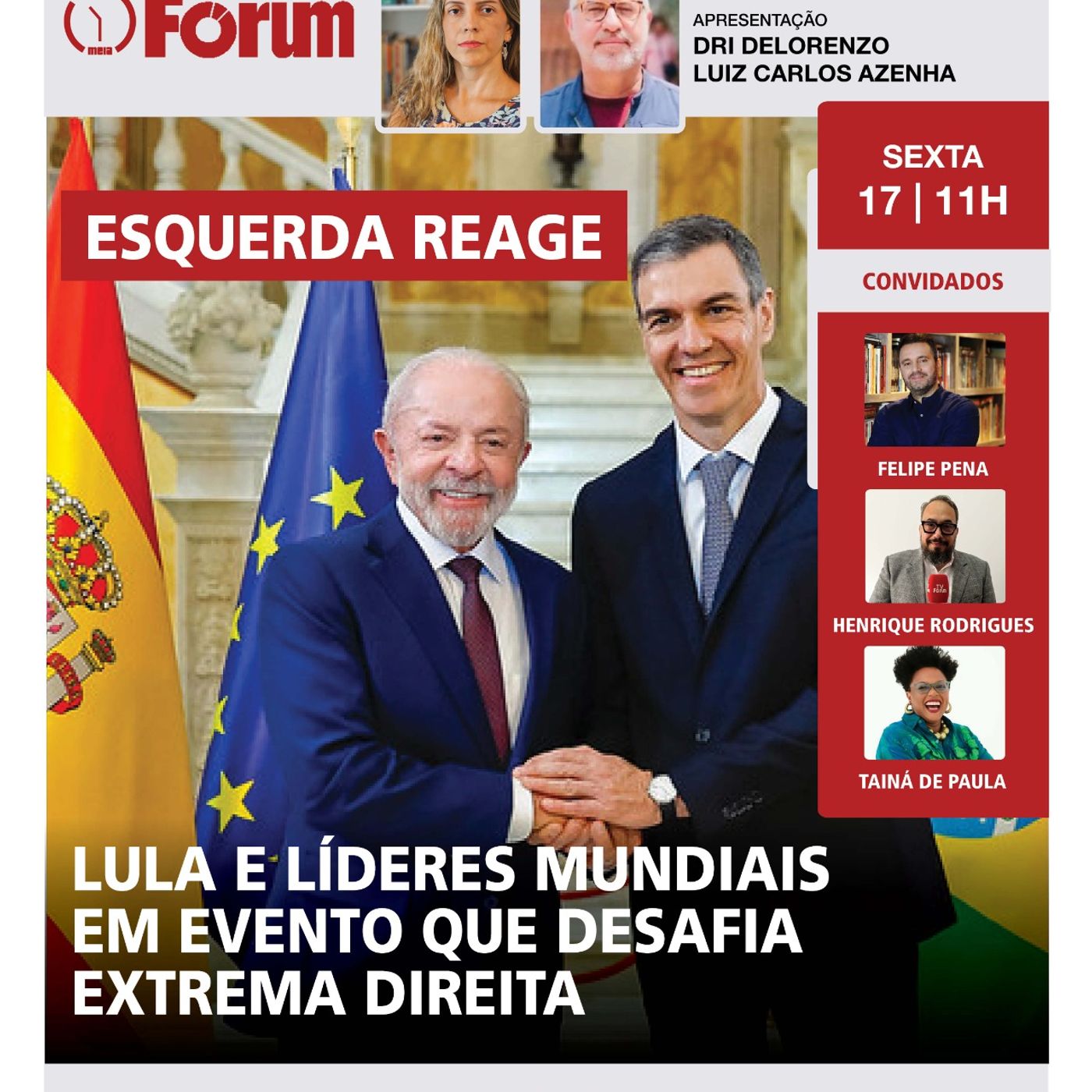 Lula na Espanha | Ex-BRB preso financiou mansão de Flávio Bolsonaro | Congresso prepara novo GOLPE episode artwork