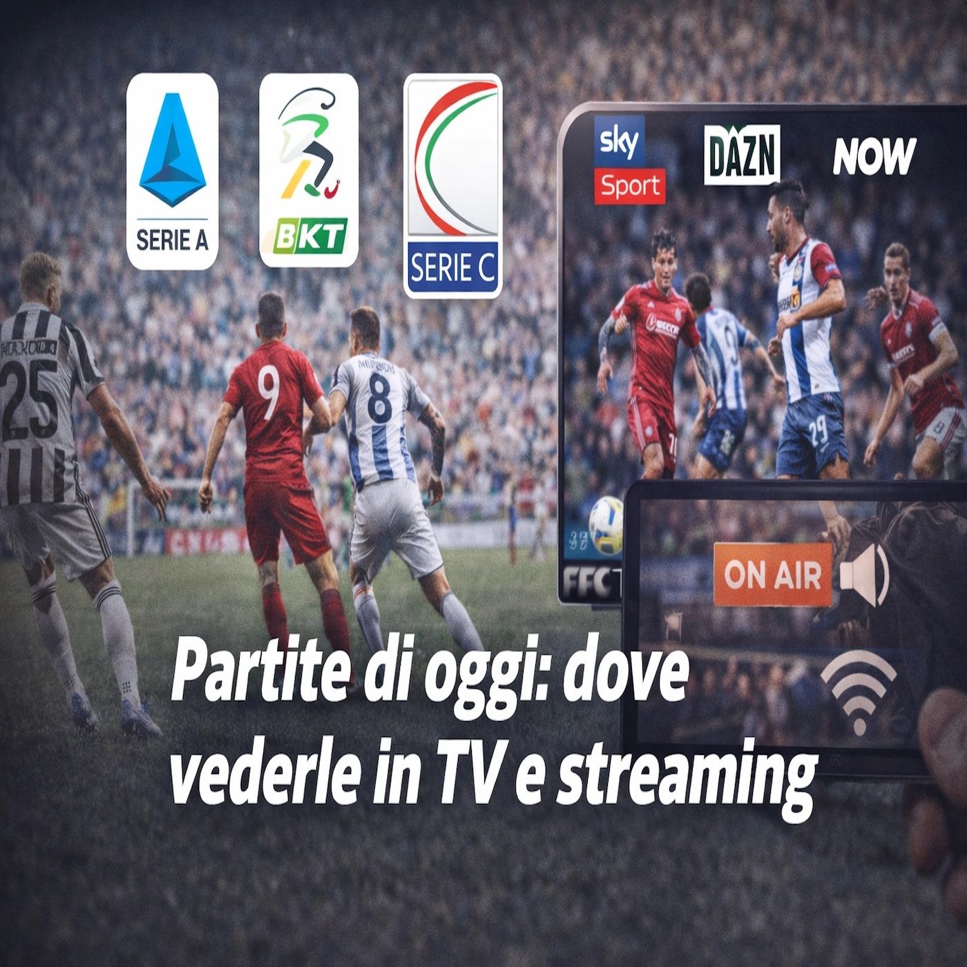 Partite di oggi 2026- guida completa TV e streaming episode artwork