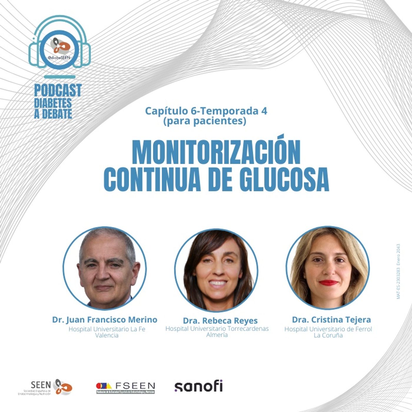 Monitorización continua de glucosa para pacientes con diabetes