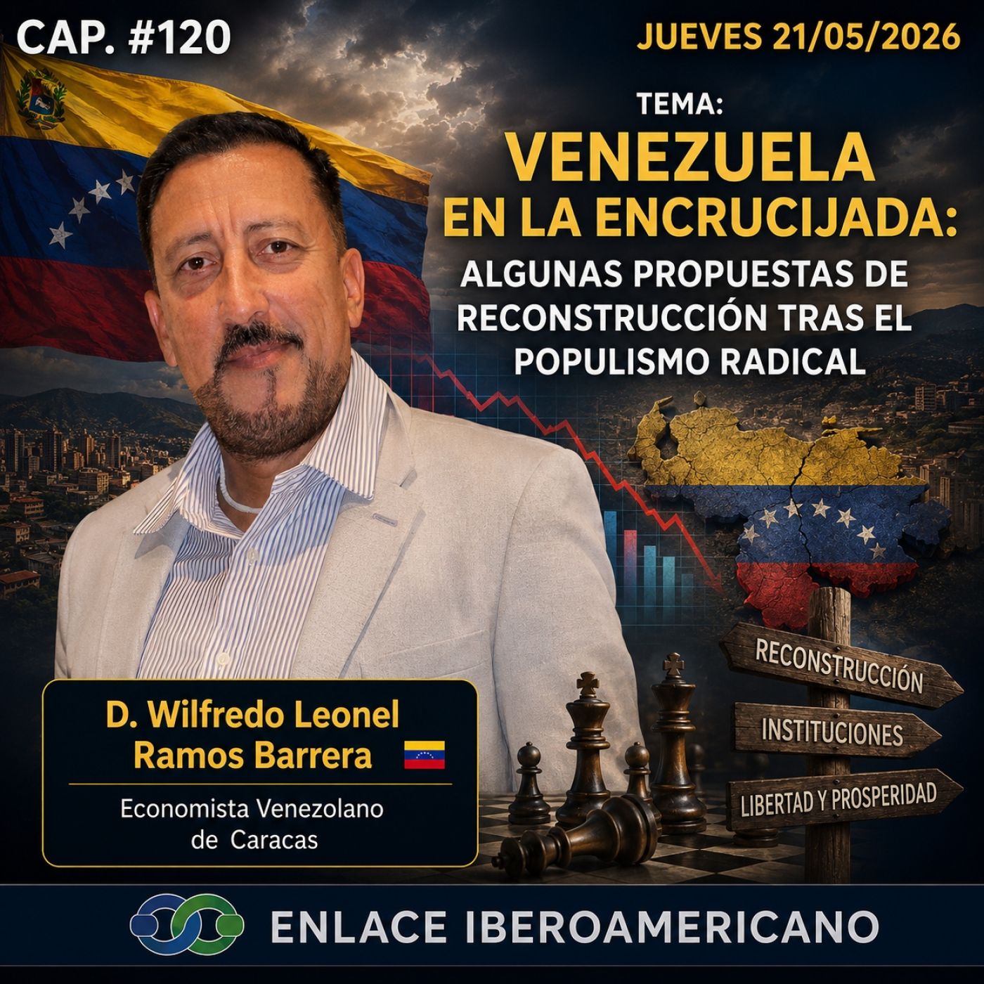 #120 «Venezuela en la encrucijada: Algunas propuestas de reconstrucción tras el populismo radical» . episode artwork