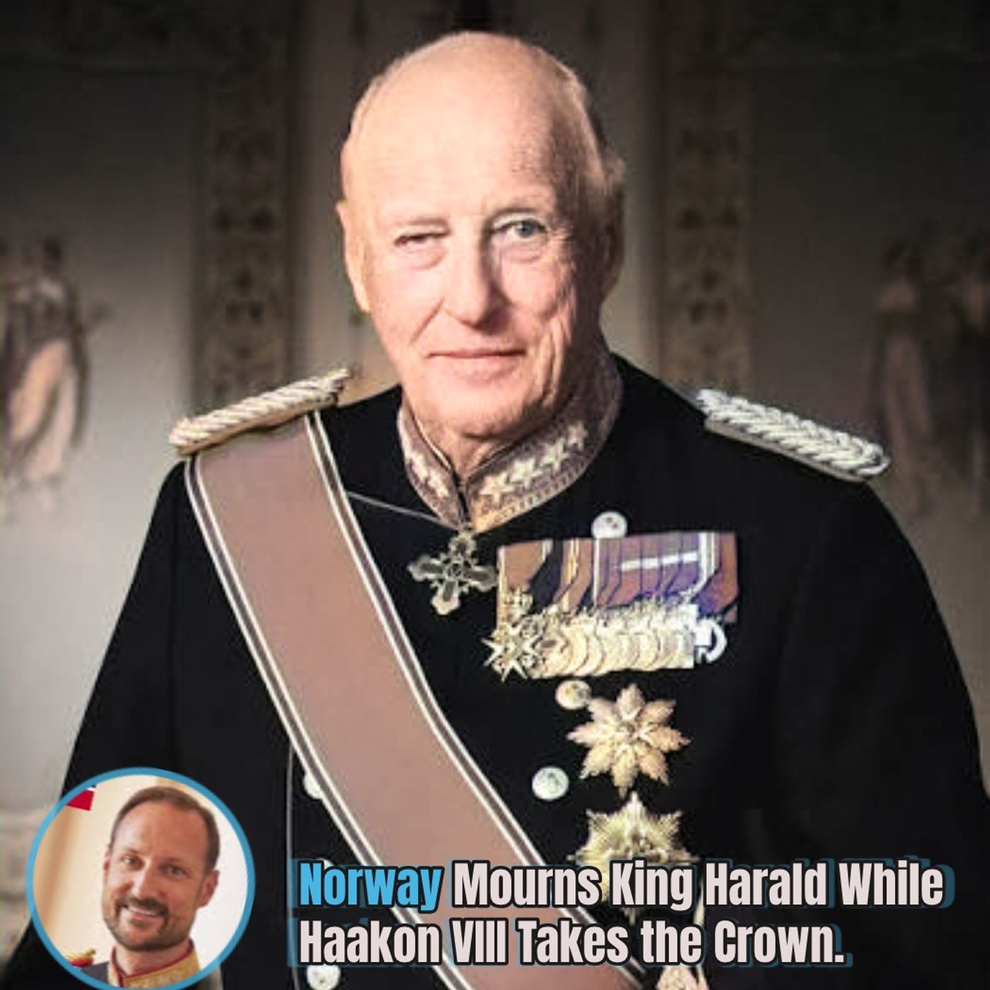 Norway Mourns King Harald While Haakon VIII Takes the Crown episode artwork