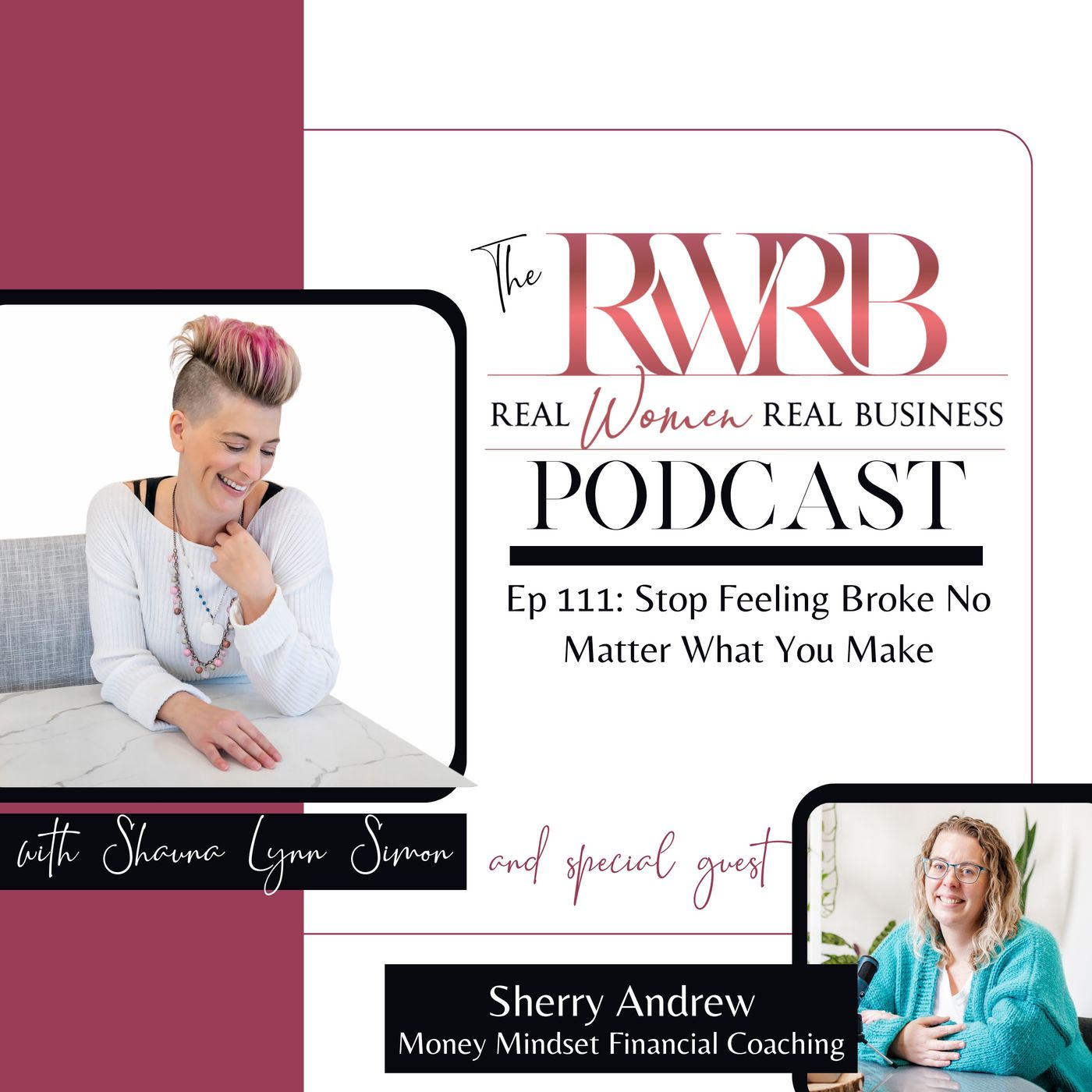 Stop Feeling Broke No Matter What You Make with Sherry Andrew episode artwork