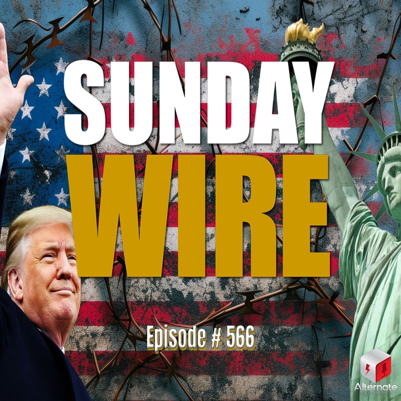 SUNDAY WIRE EP 566 – 'America: Freedom to Fascism' with Patrick Henningsen and Bryan McClain