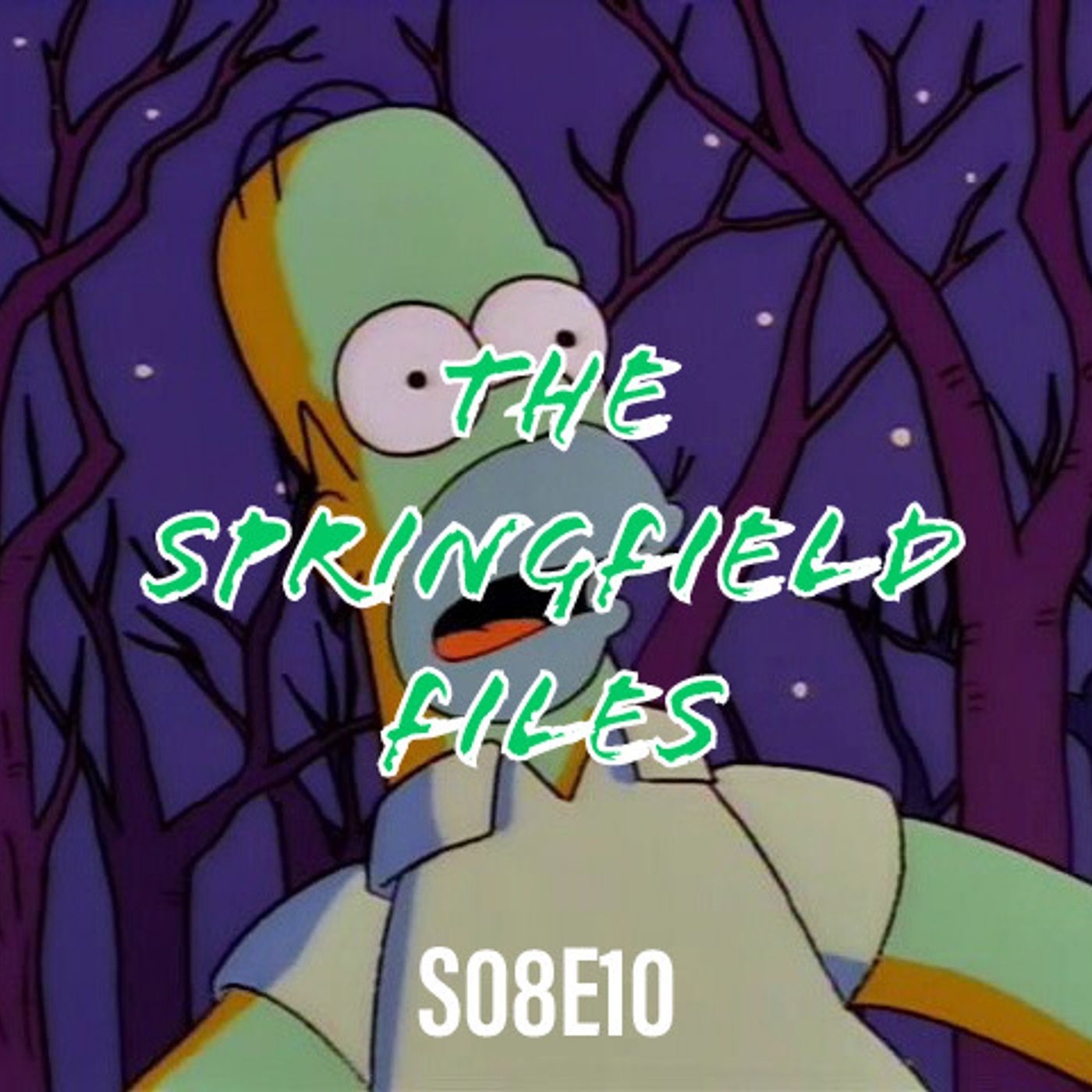 128) S08E10 (The Springfield Files) - podcast episode cover