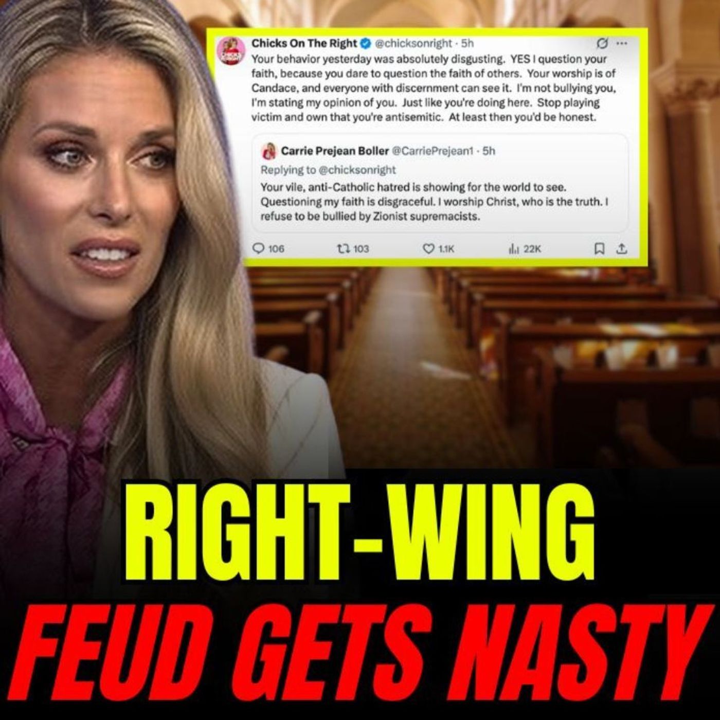 Carrie Prejean Drools Over Candace, More Trans Violence, Epstein Names Unredacted & Dem Rep Loses It