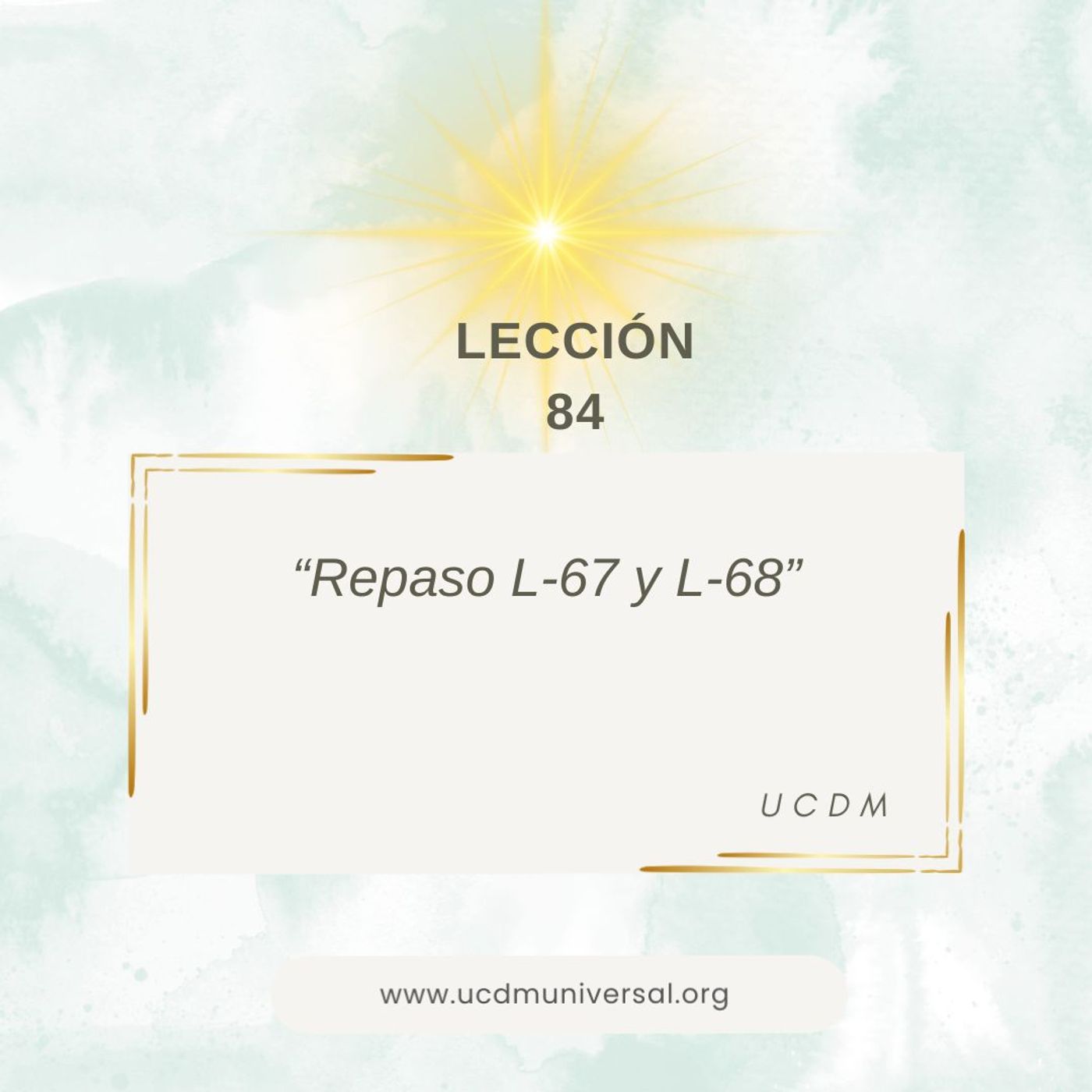 UCDM Universal LECCIÓN DEL DÍA
