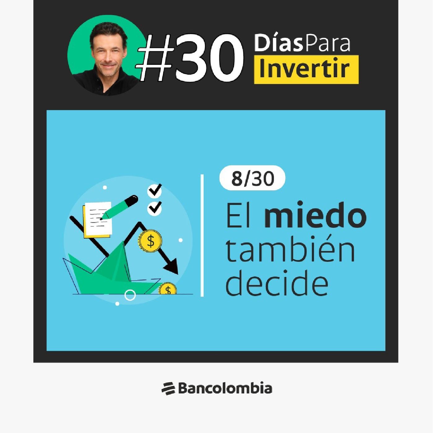 Día 8/30: ¿Qué miedo aparece cuando piensas en invertir? / Reto #30DíasParaInvertir episode artwork