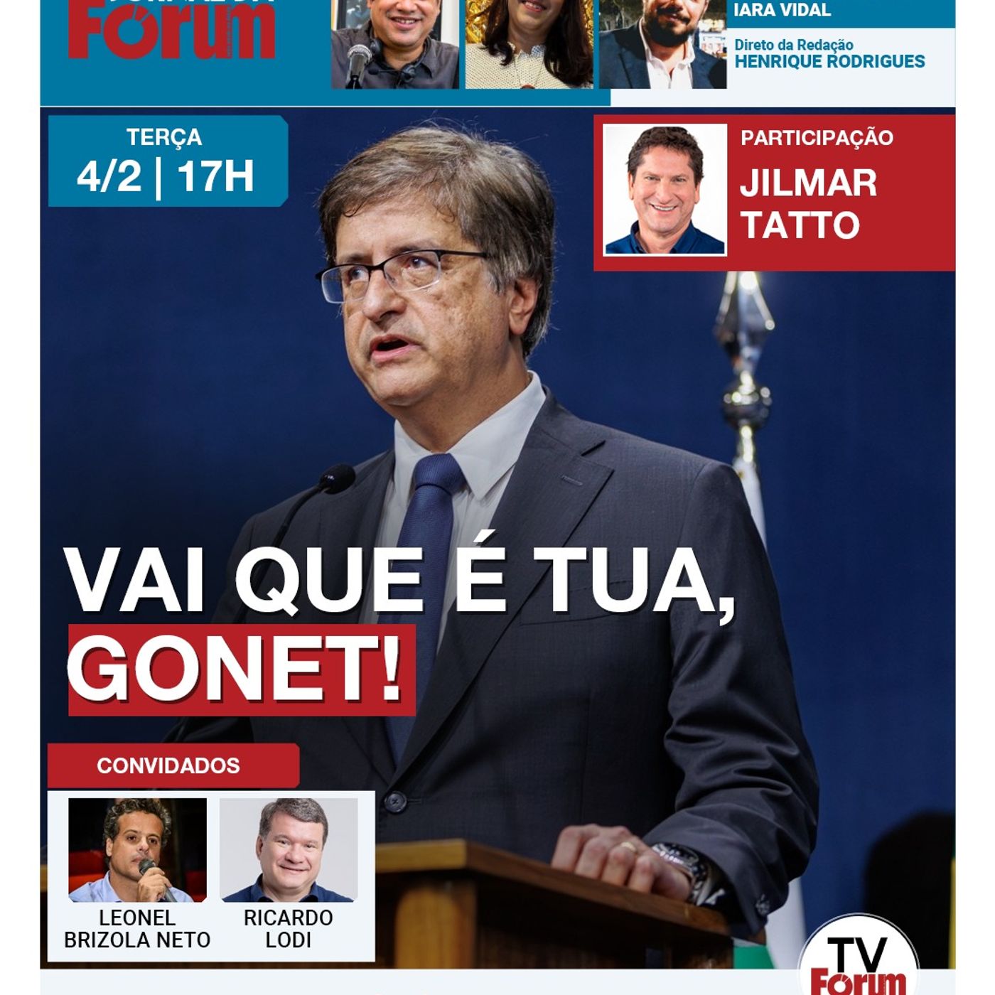 Confirmado! PGR irá denunciar Bolsonaro ainda em fevereiro | 04.02.25 episode artwork