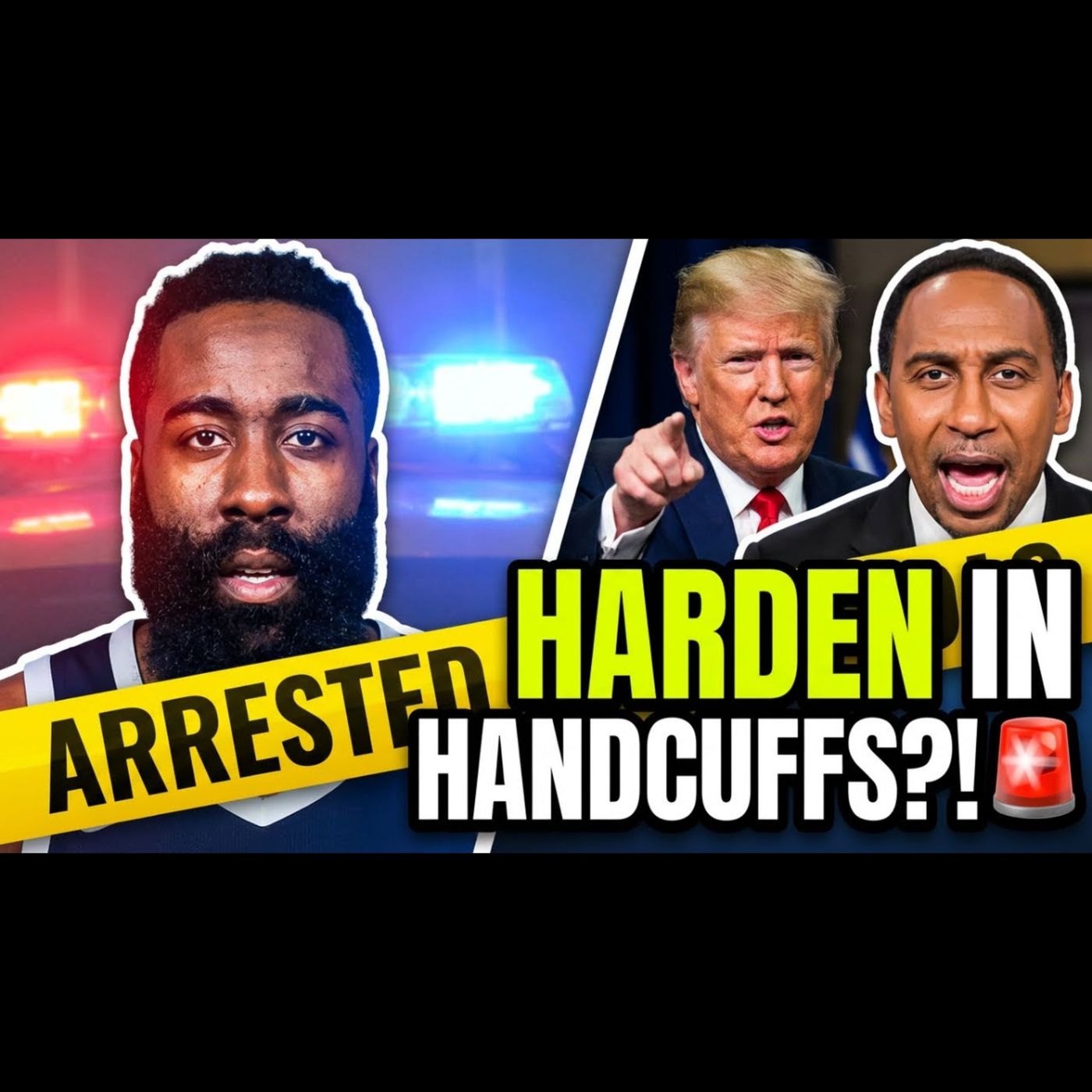LIVE: JAMES HARDEN ARRESTED! 🚨 Trump vs Stephen A, Big Tigger Scandal & NBA Finals Fight Drama