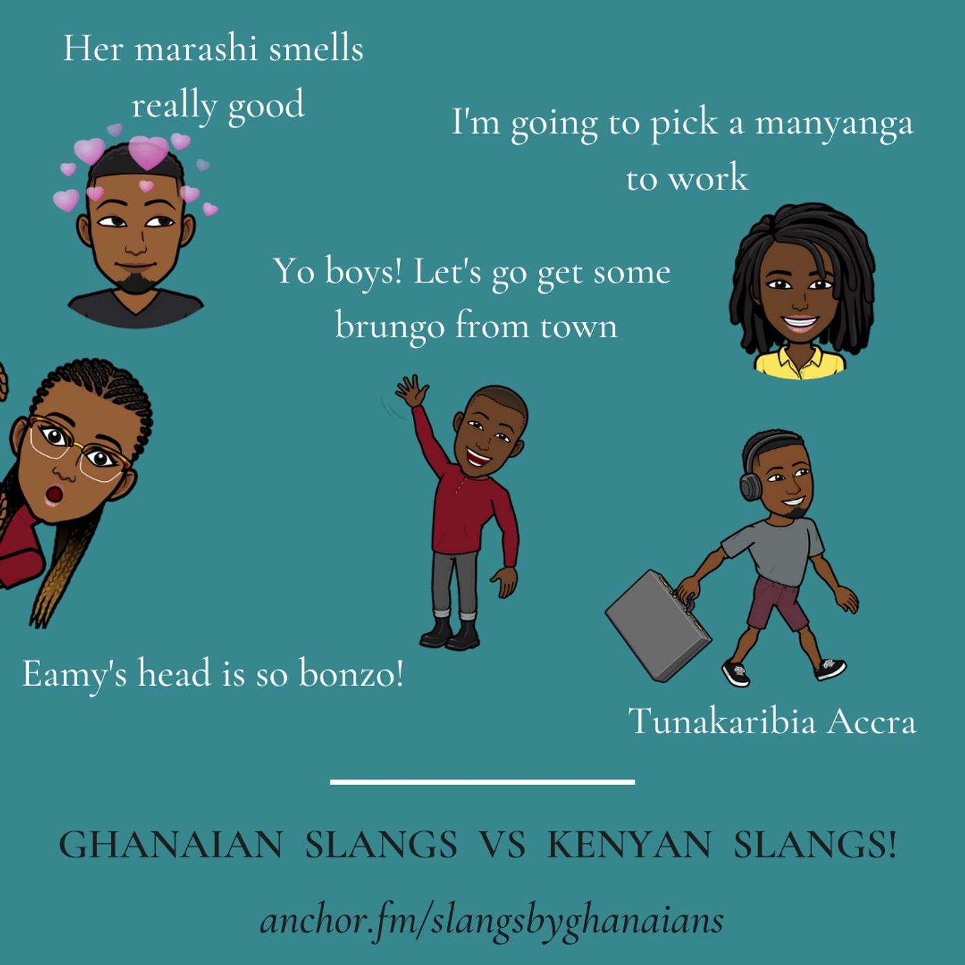 Slangs By Ghanaians!