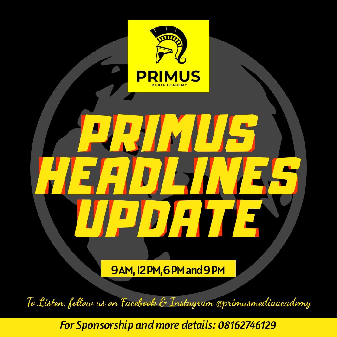 PRIMUS HEADLINE UPDATES