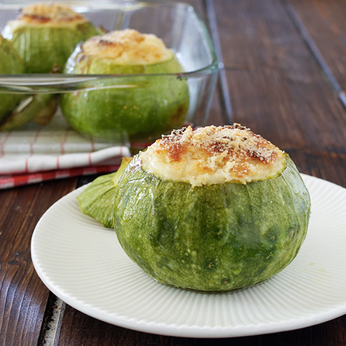 ZUCCHINE TONDE RIPIENE
