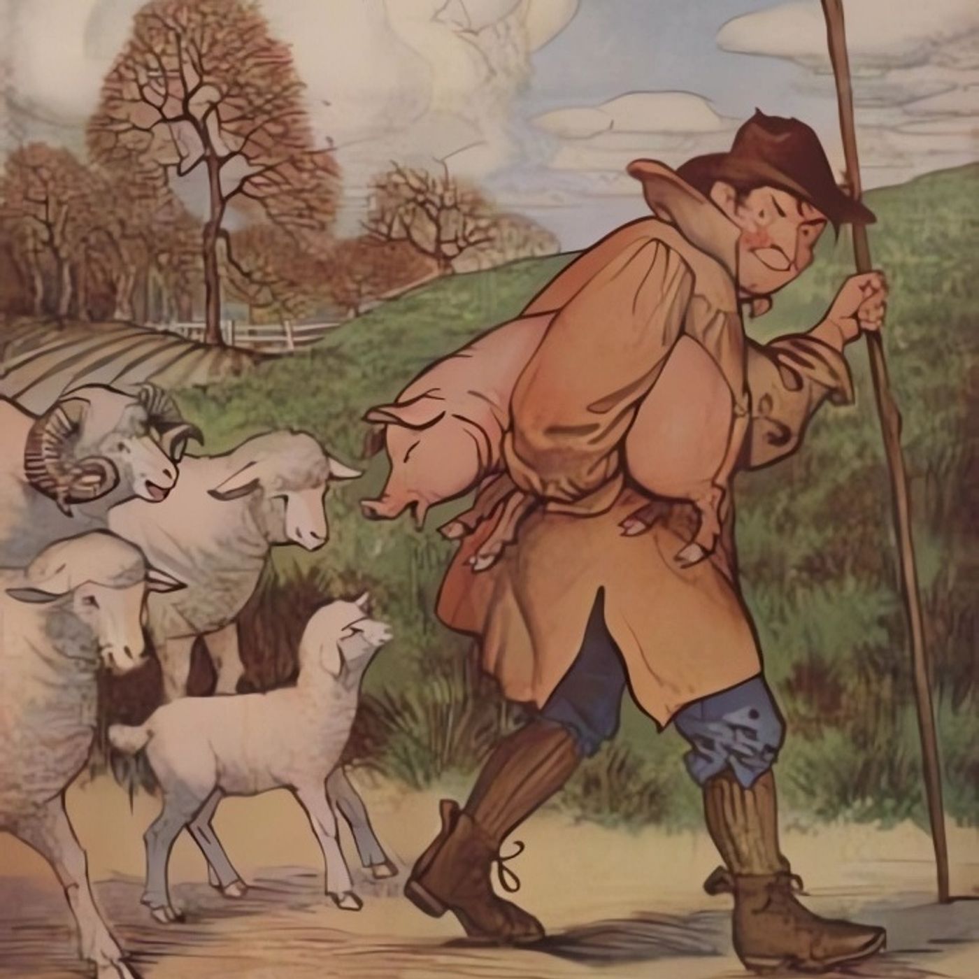 Het Schaap en het Varken | Aesopus Fabels episode artwork