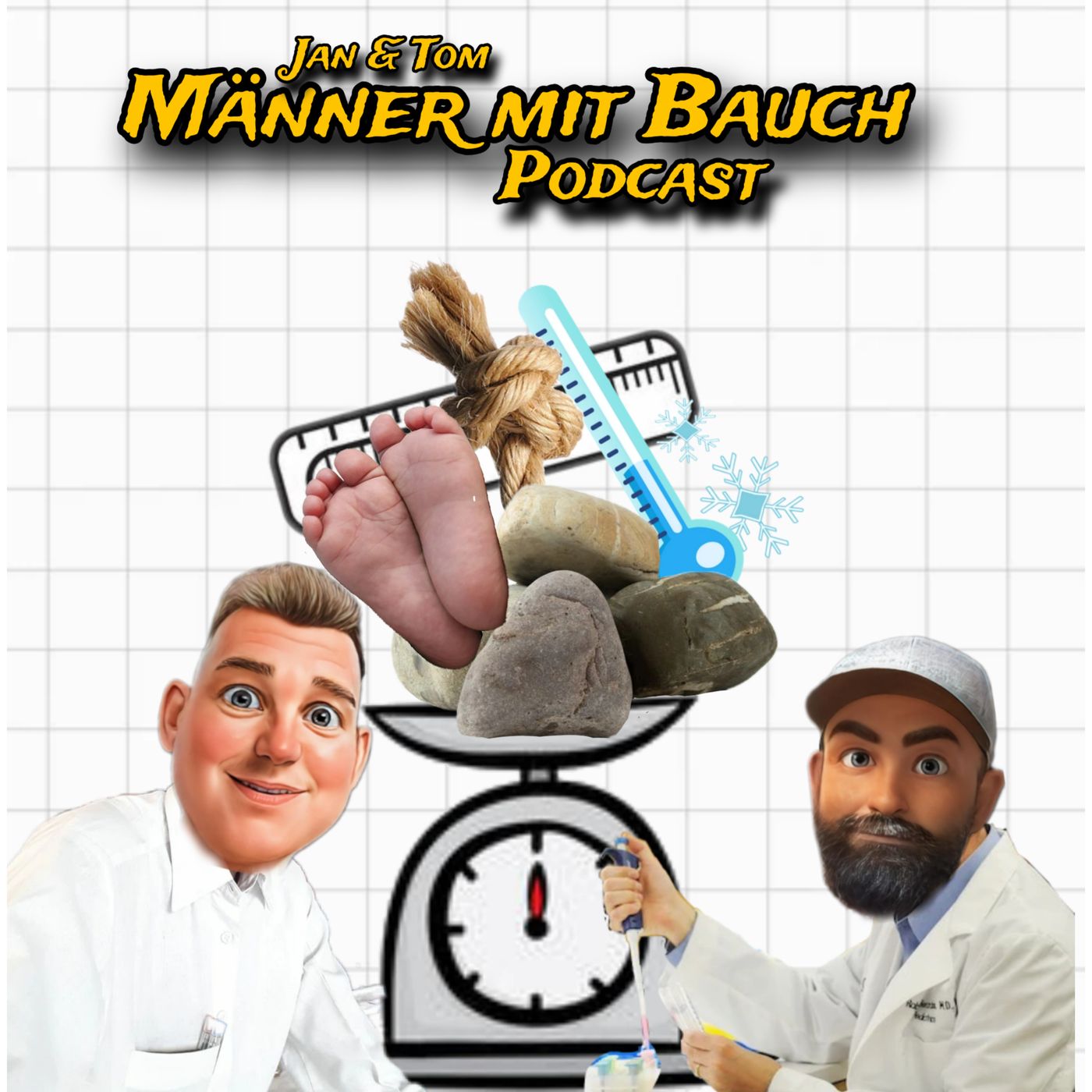 Männer mit Bauch