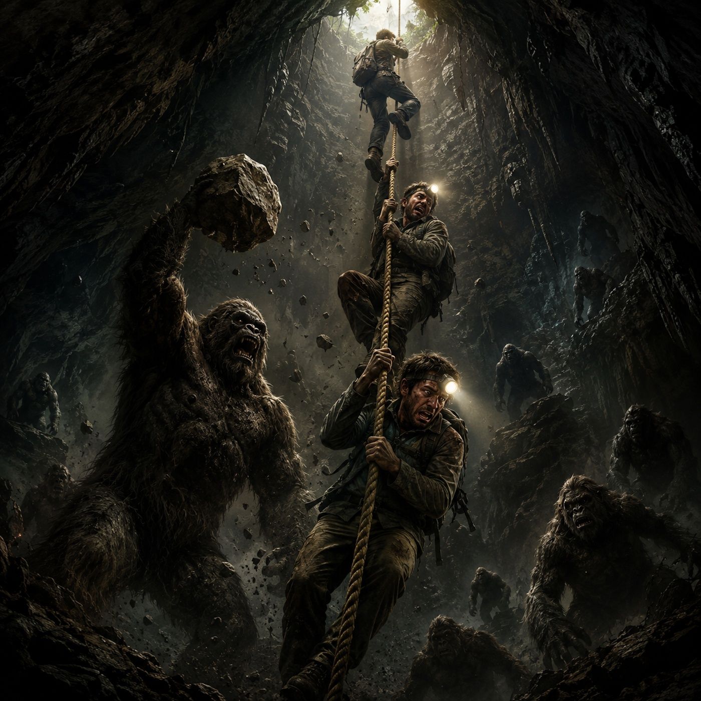 Bigfoot In The Cave