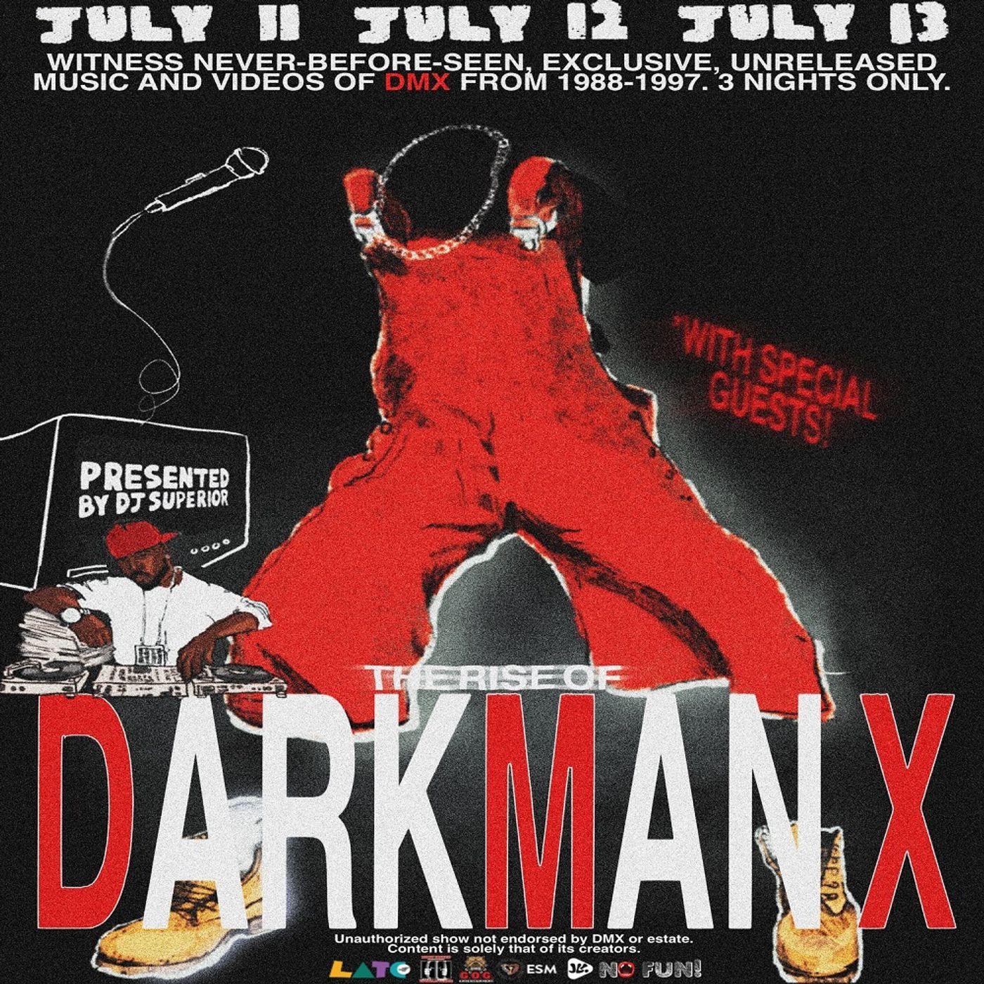 Jonah Levine and DJ Superior discusses #TheRiseofDarkManX and #DMX's impact on the world episode artwork
