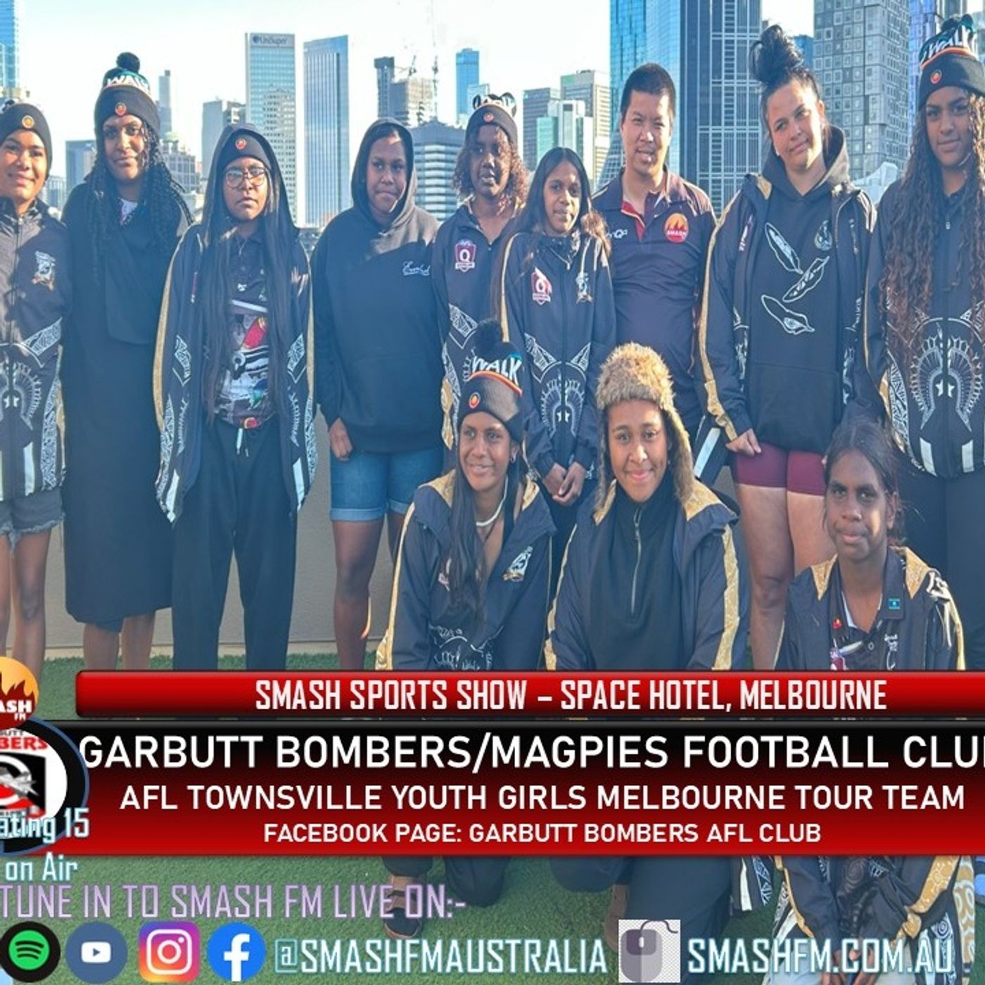 SSS15THYR: Garbutt Bombers/Magpies AFC Youth Girls Melbourne Tour Team Interviews 220925