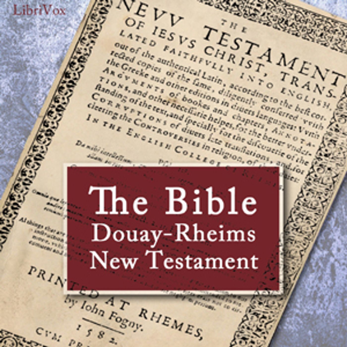 Bible - New Testament - Douay-Rheims Version cover art