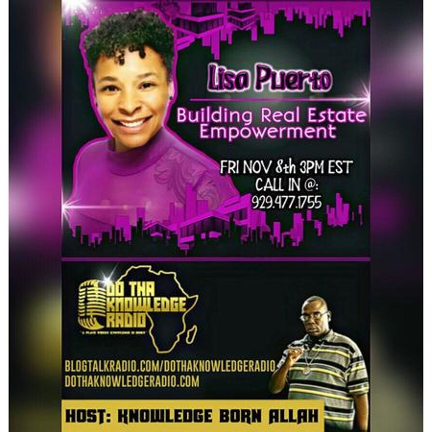 Black Liberation Friday ft Lisa Puerto episode artwork