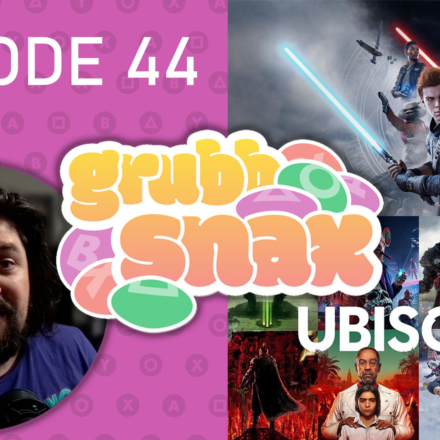 GrubbSnax 44: Grubb's Game Mess, Star Wars Jedi 2, and Ubisoft Updates