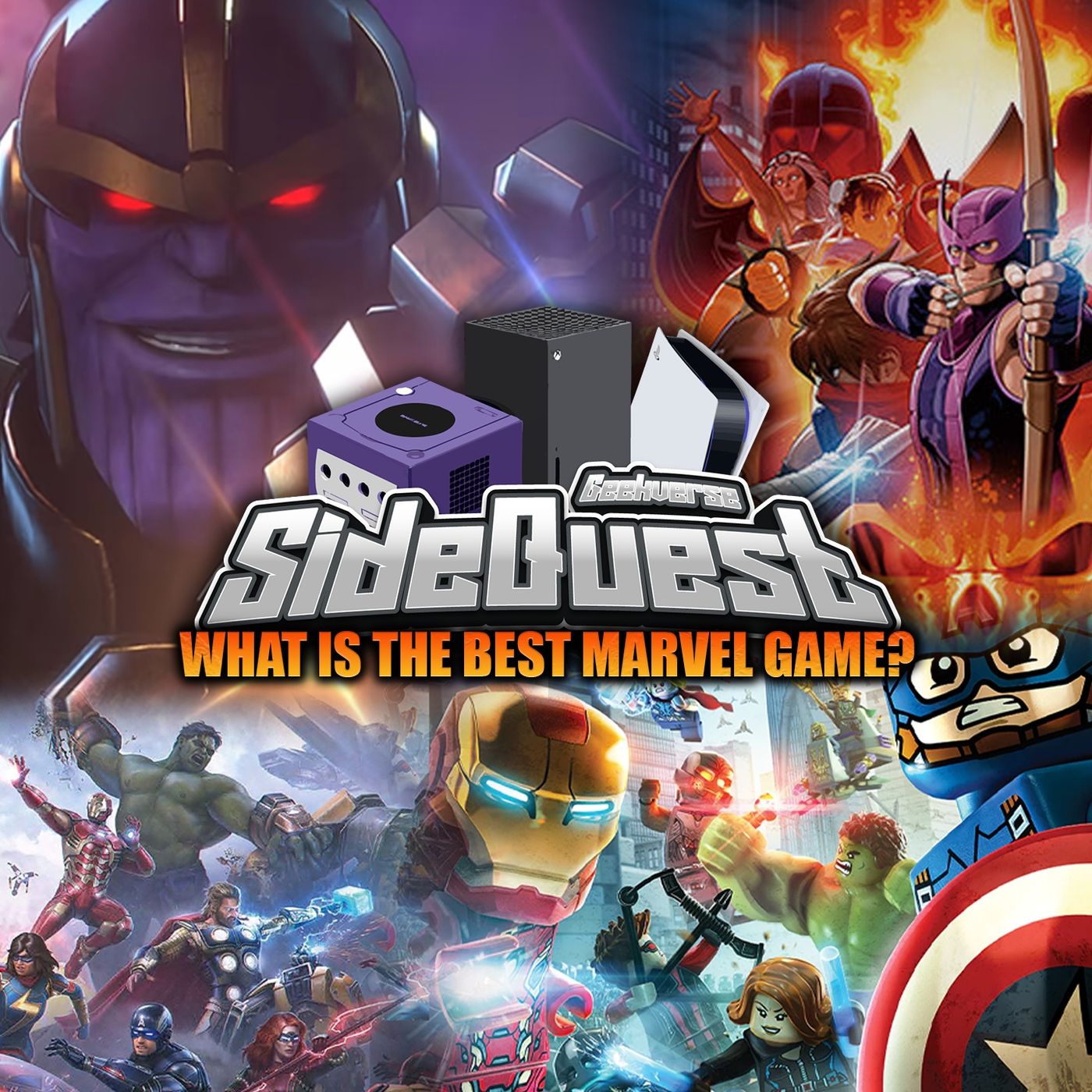 cover of episode What is the Best Marvel Game of All Time? : Sidequest Full Episode