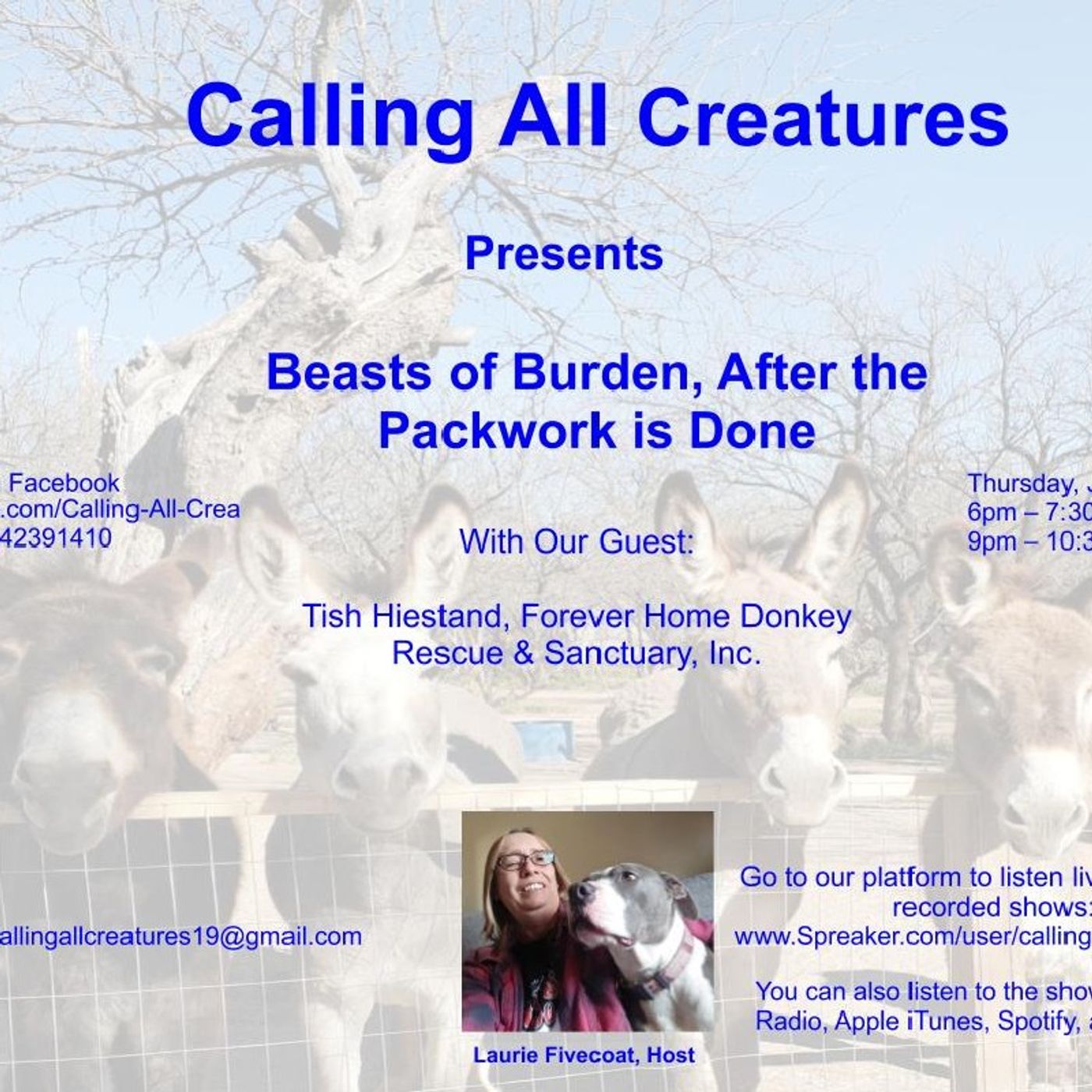 Calling All Creatures