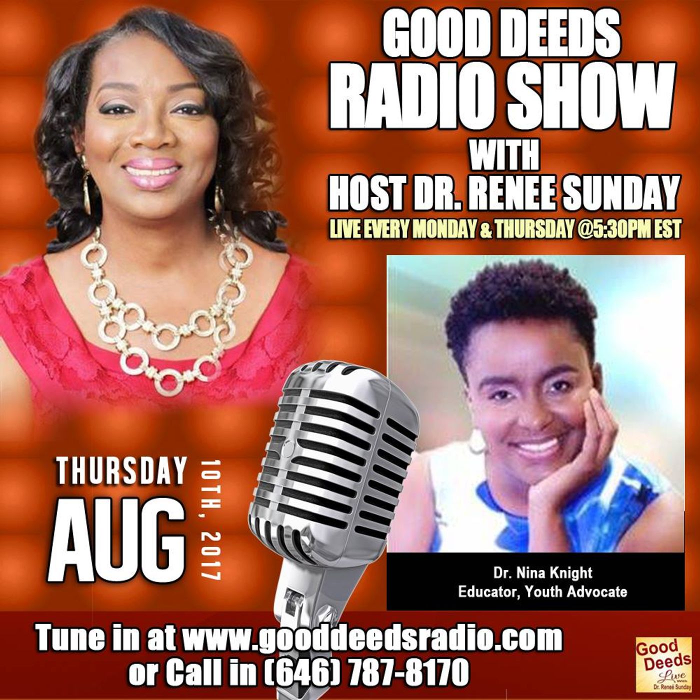Dr. Renee Sunday\'s show