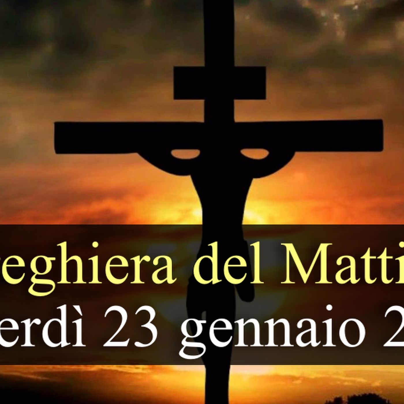 Preghiera del Mattino VENERDI 23 GENNAIO 2026 ❤️ Lodi Mattutine - Venerdì II Settimana T.O. Preghiera del Mattino VENERDI 23 GENNAIO 2026 ❤️ Lodi Mattutine - Venerdì II Settimana T.O.
