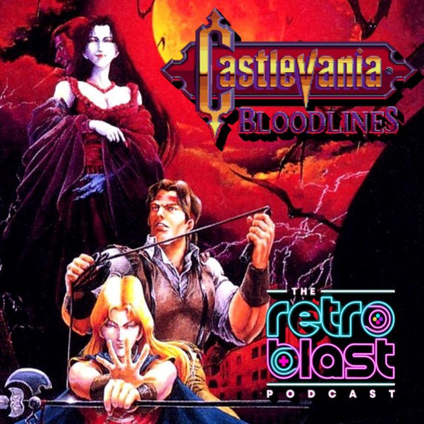 Castlevania Bloodlines episode artwork