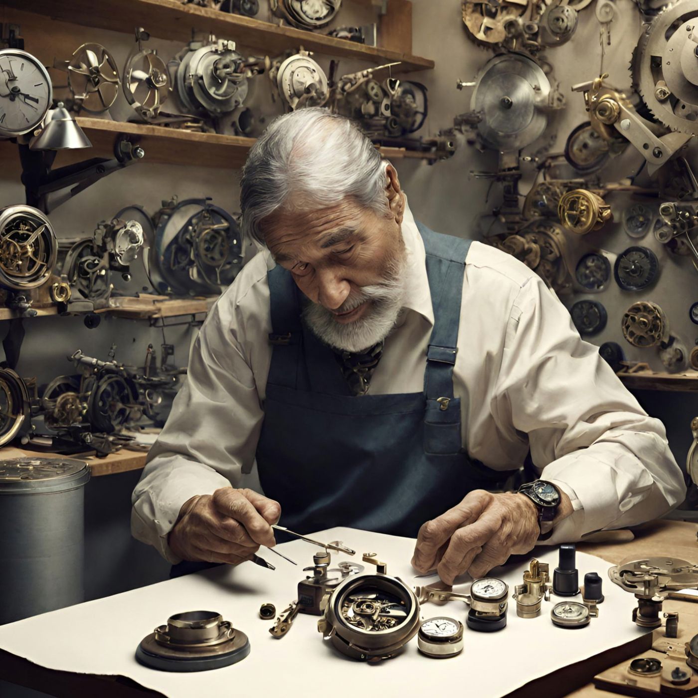 OLEGARIO EL DINO RELOJERO