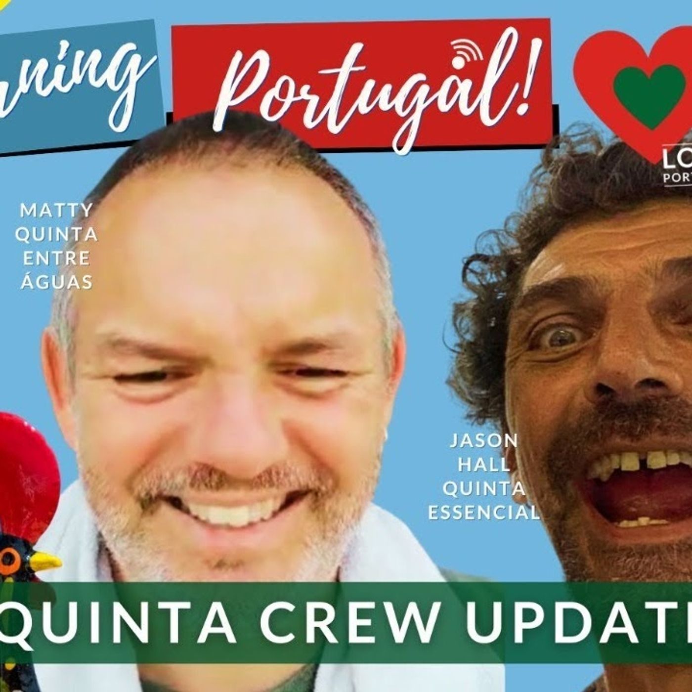 Portugal Quinta Crew Living The Dream on Good Morning Portugal!