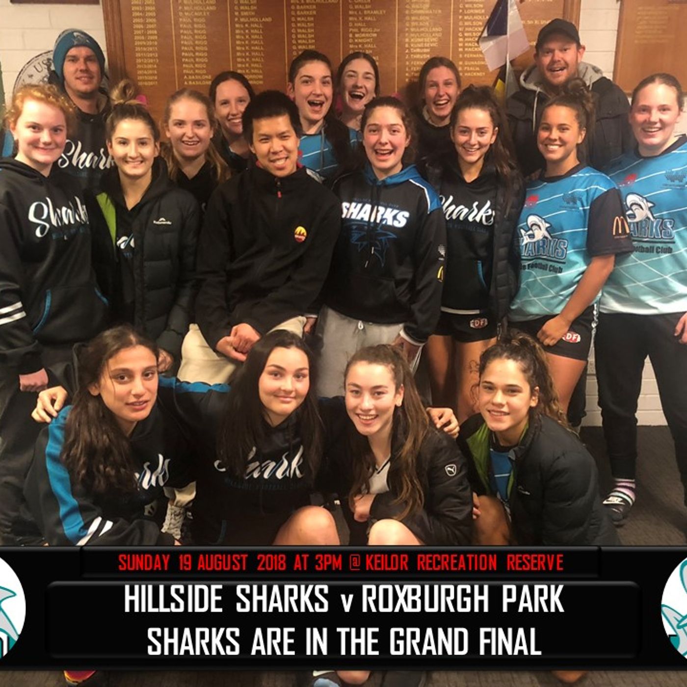 SSS: Hillside Sharks Under 18 Girls Football Team 160818 episode artwork