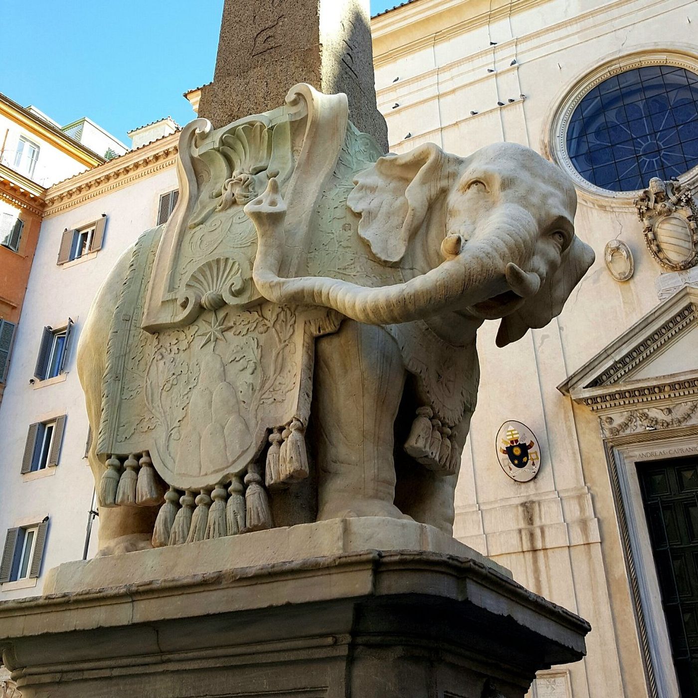 Roma...... la piazza con l'elefante appesantito episode artwork