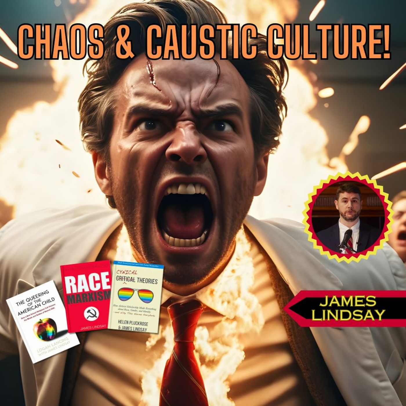 Chaos & Caustic Culture - Our Children  Our Politicians Our Future! W  Special Guest James Lindsay