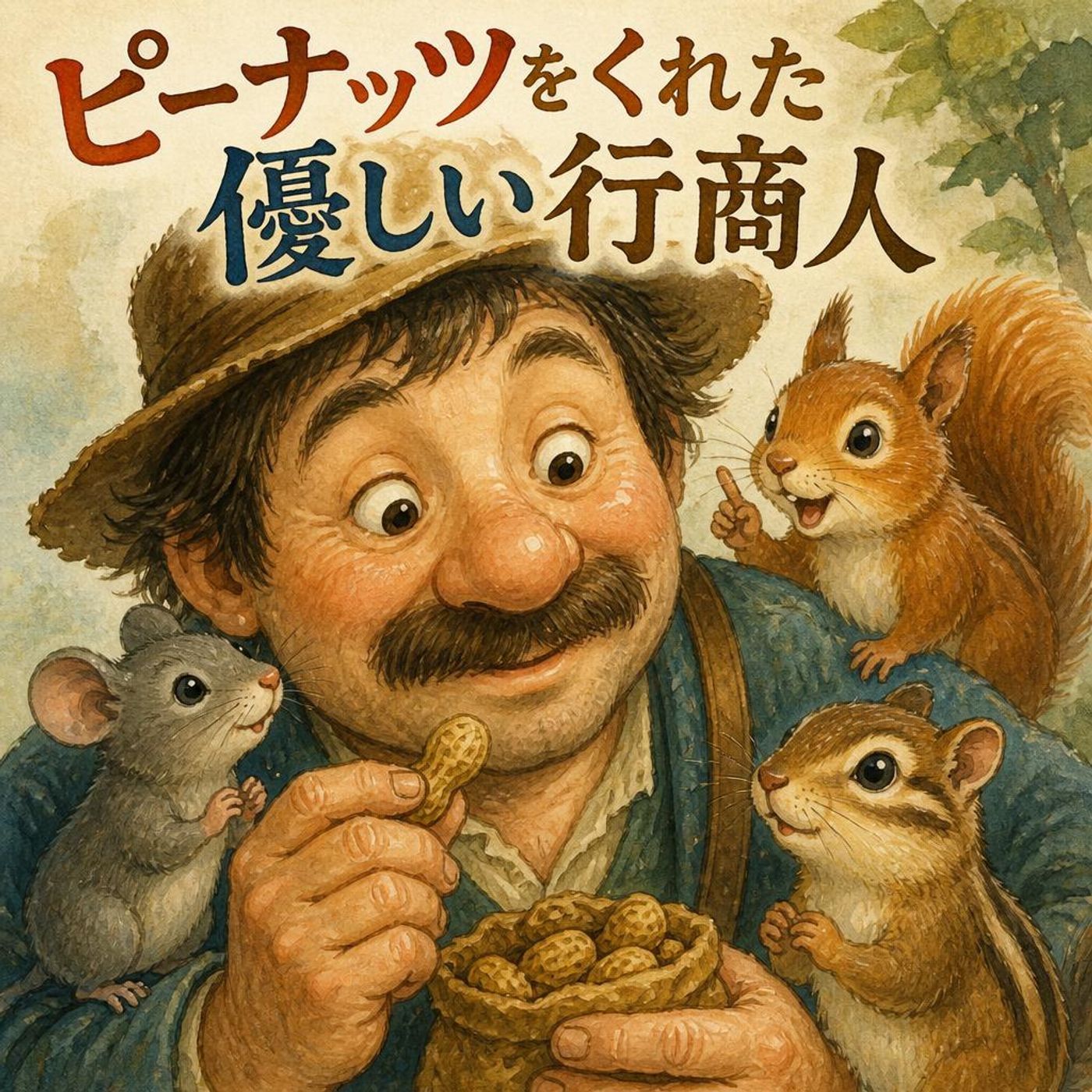 まごころのピーナッツと森のきんぴかハウス ｜ 民話 episode artwork