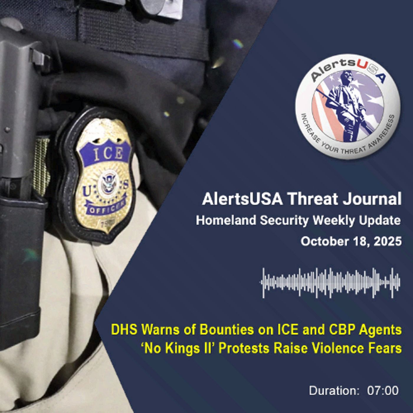 Homeland Security Weekly Update - Oct 18, 2025