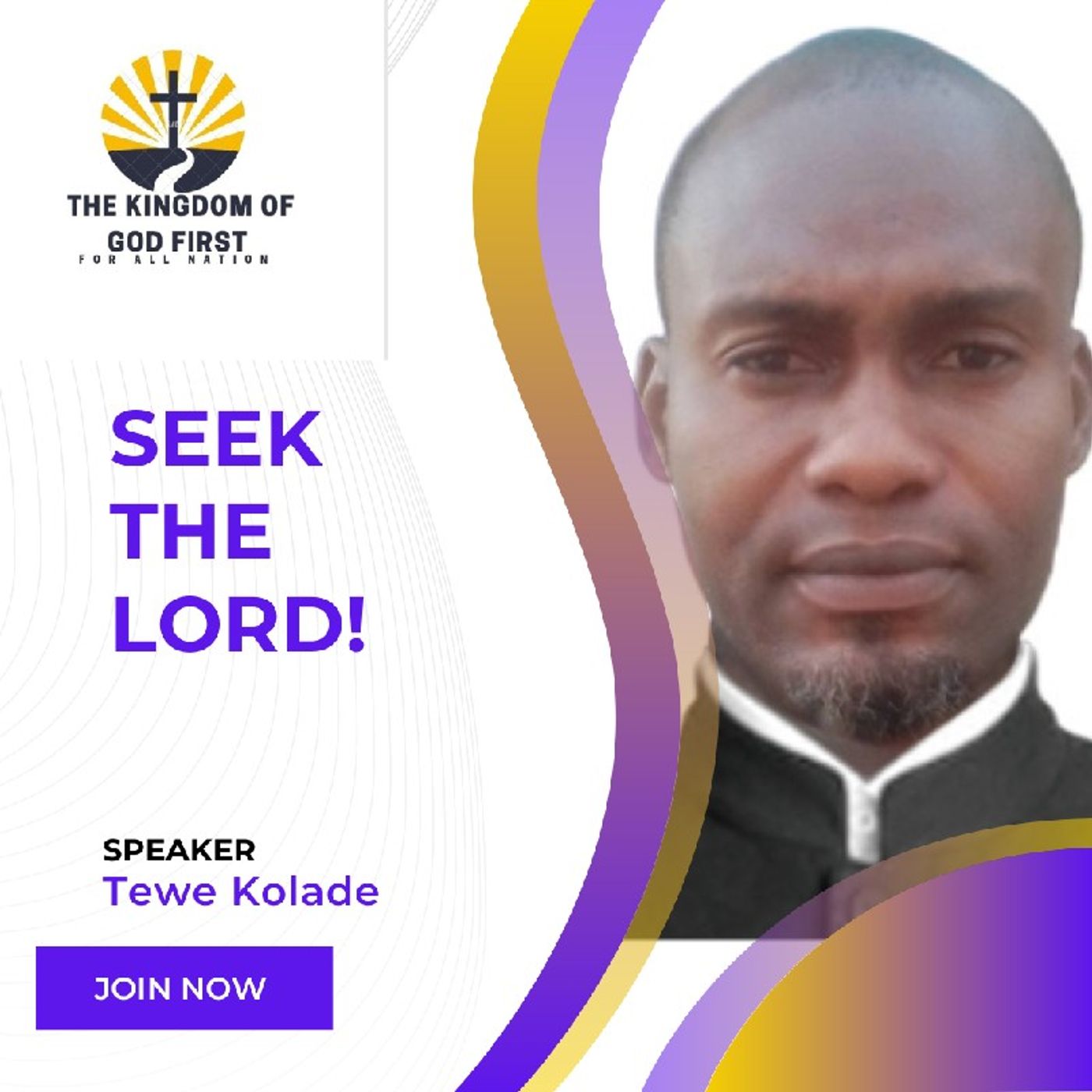 SEEK THE LORD!