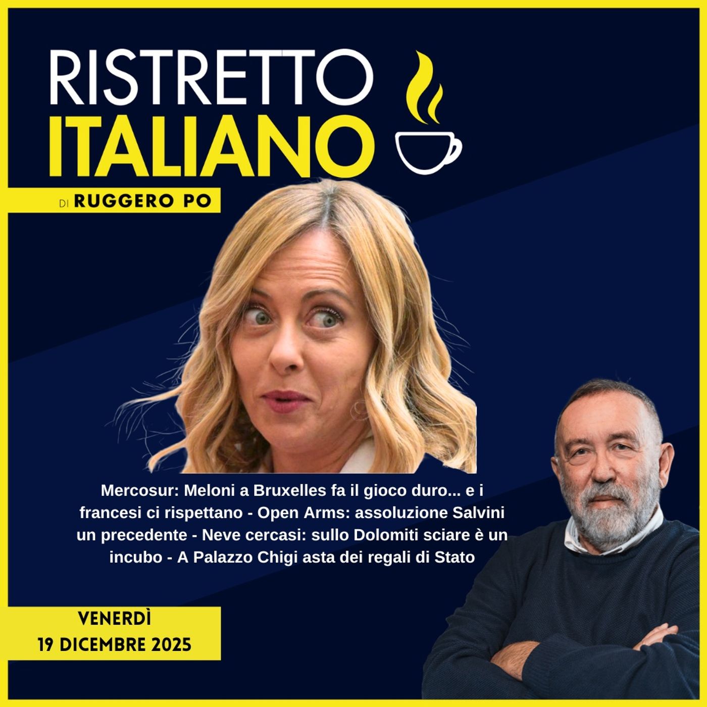 Ristretto Italiano - 19 dicembre 2025 episode artwork