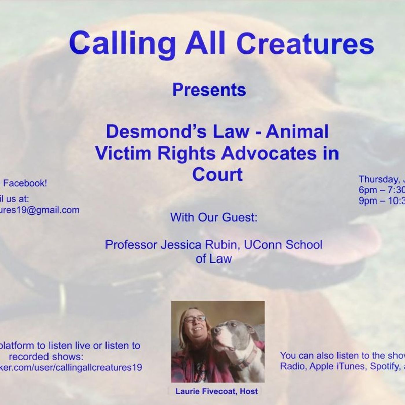 Calling All Creatures