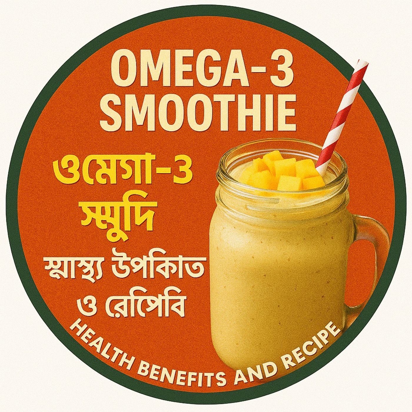 Jontrona  Tonic: The Omega-3 Kitchen( জন্ত্র টনিক: ওমেগা-৩ রান্নাঘর)