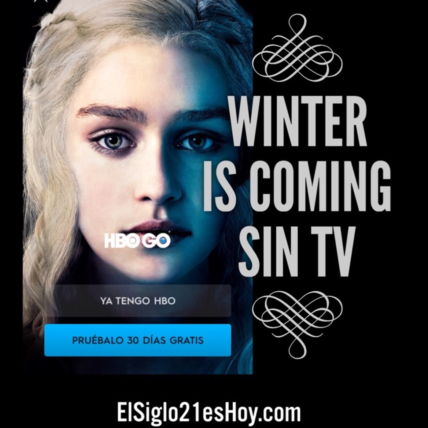 Llega el invierno sin TV por cable