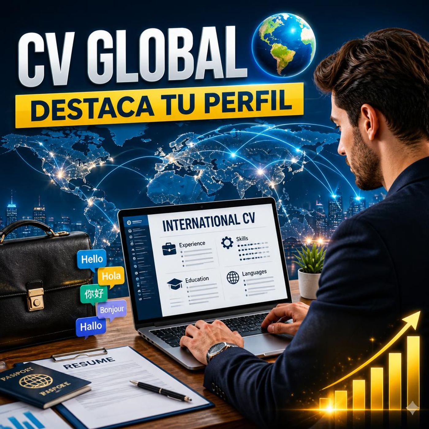 Cómo Adaptar tu Currículum al Mercado Global | CV Internacional y English Resume