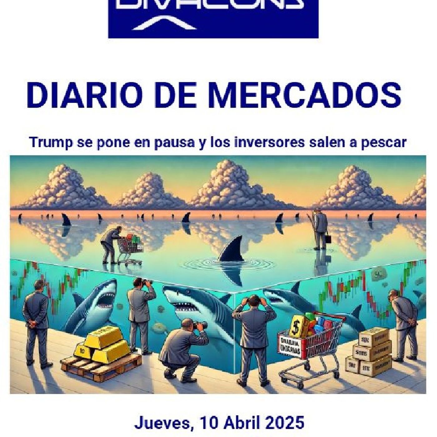PODCAST en abierto DIARIO DE MERCADOS Jueves 10 Abril 2025 episode artwork