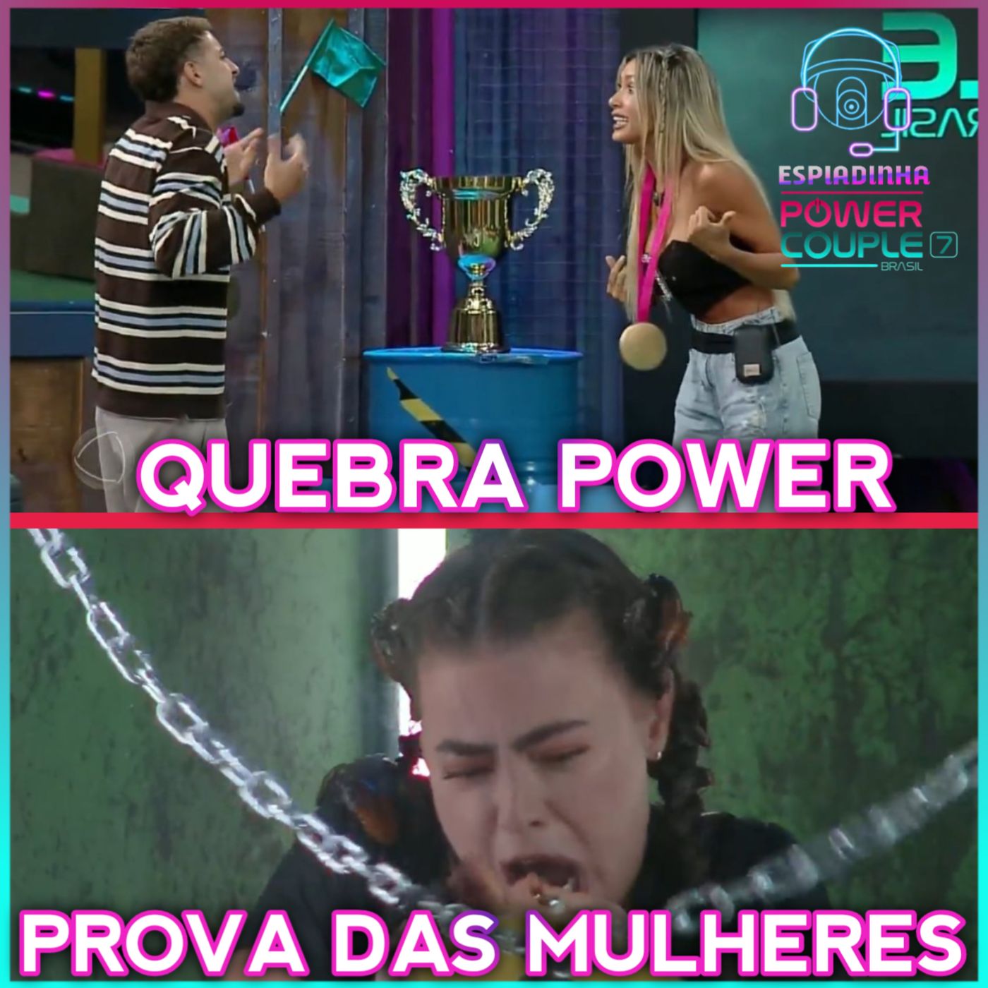 Prova das Mulheres: Barata e Cobras! + Quebra Power com Pódio! | Power Couple Brasil 7