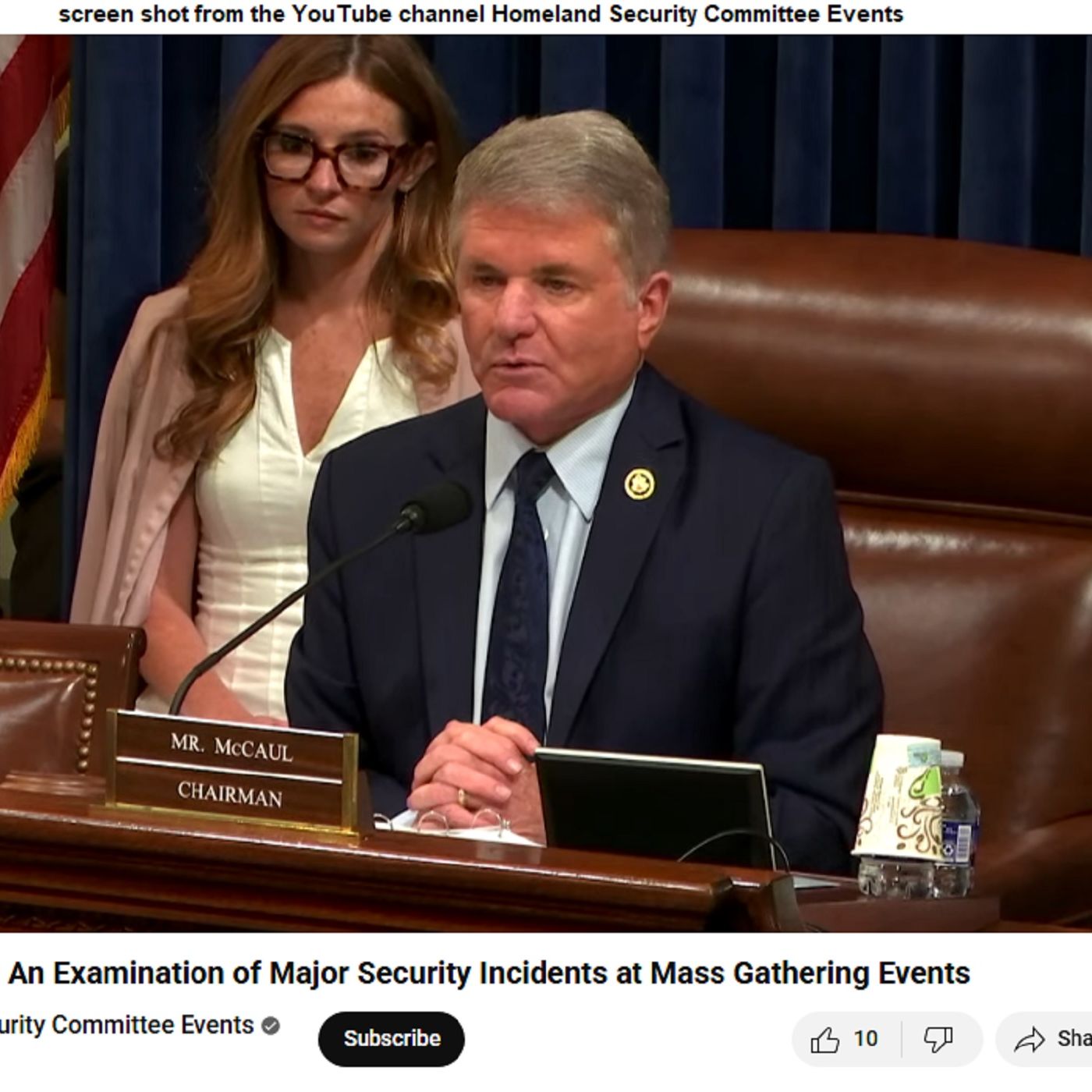 Brazos County's congressman chairs a task force about security during upcoming national special events